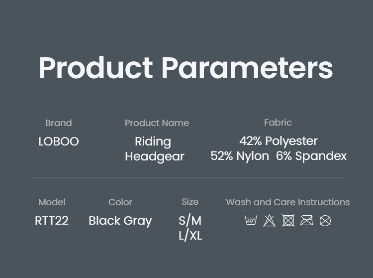 LOBOO Kominiarka S-M 48-58cm