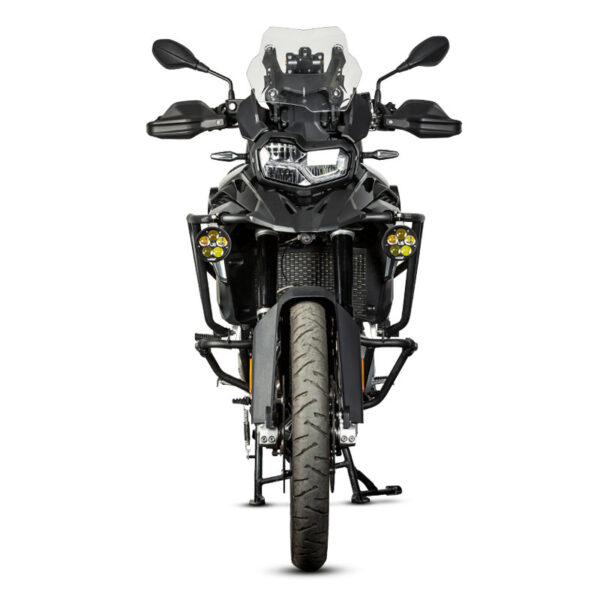 LOBOO L16 światła drogowe i mijania pomocnicze, 19 000 Lumenów, 8-stopniowa skala świecenia, homologacja, czarne, zestaw