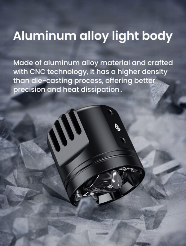 LOBOO L7 światła drogowe i mijania pomocnicze tylko dla VOGE DS525X, 15 000 Lumenów, 8-stopniowa skala świecenia, homologacja, z