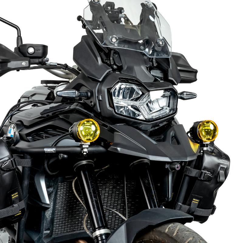 LOBOO L7 światła drogowe i mijania pomocnicze, 15 000 Lumenów, 8-stopniowa skala świecenia, homologacja, zestaw