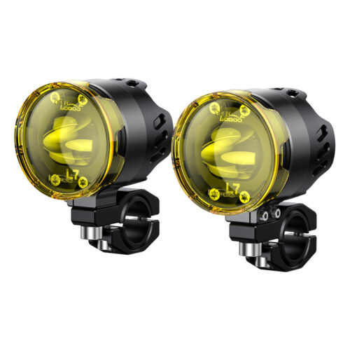 loboo-l7s-swiatlo-drogowe-i-mijania-pomocnicze-czarne LOBOO L7 lampy LED drogowe i mijania pomocnicze, 15 000 Lumenów, 8-stopniowa skala świecenia, homologacja, zestaw