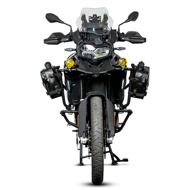 LOBOO L7 światła drogowe i mijania pomocnicze, 15 000 Lumenów, 8-stopniowa skala świecenia, homologacja, zestaw