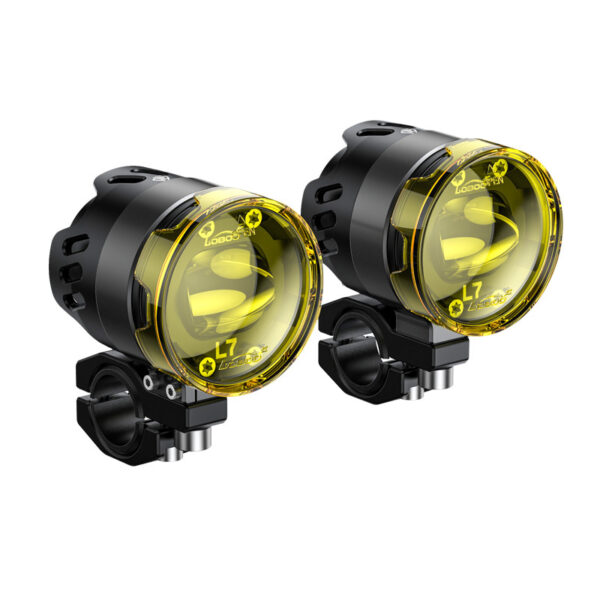loboo-l7s-swiatlo-drogowe-i-mijania-pomocnicze-czarne LOBOO L7 lampy LED drogowe i mijania pomocnicze, 15 000 Lumenów, 8-stopniowa skala świecenia, homologacja, zestaw