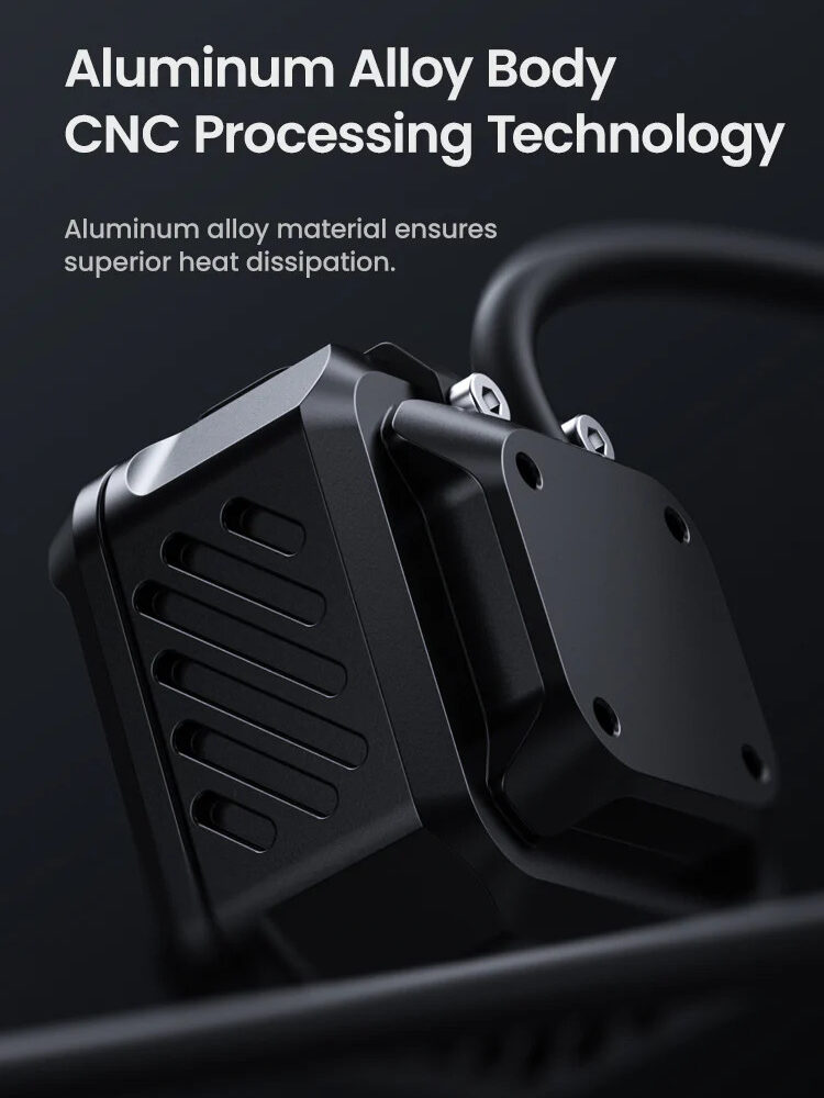 LOBOO Ładowarka dwukierunkowa (ładowanie, monitorowanie, regeneracja akumulatorów), wodoodporna, aluminiowy korpus