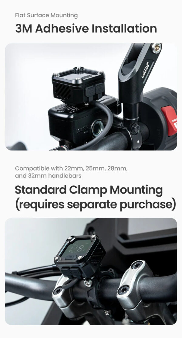 LOBOO Ładowarka dwukierunkowa (ładowanie, monitorowanie, regeneracja akumulatorów), wodoodporna, aluminiowy korpus