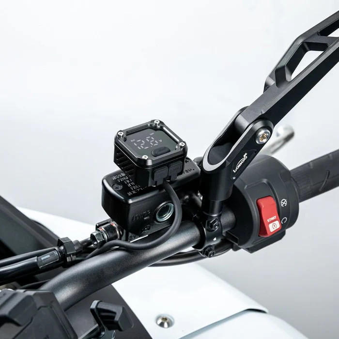 LOBOO Ładowarka dwukierunkowa (ładowanie, monitorowanie, regeneracja akumulatorów), wodoodporna, aluminiowy korpus