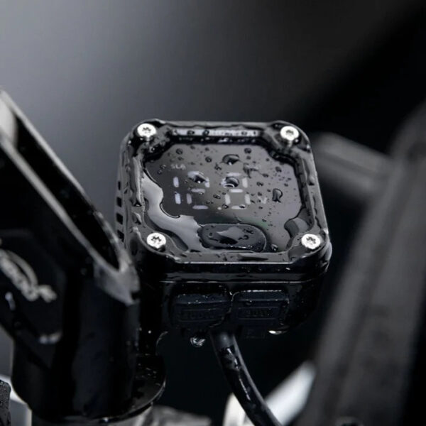 LOBOO Ładowarka dwukierunkowa (ładowanie, monitorowanie, regeneracja akumulatorów), wodoodporna, aluminiowy korpus