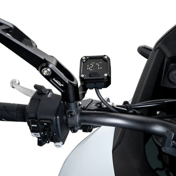 LOBOO Ładowarka dwukierunkowa (ładowanie, monitorowanie, regeneracja akumulatorów), wodoodporna, aluminiowy korpus