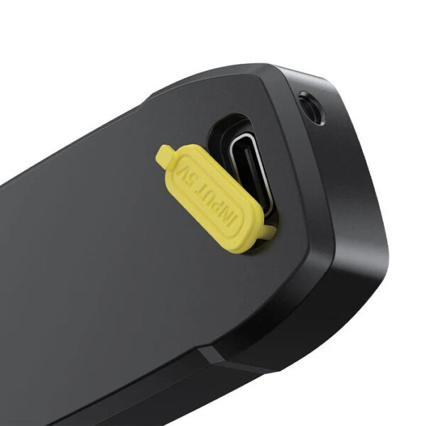 LOBOO Lampka sportowa z paskiem na głowę, wodoodporna IP66, czujnik ruchu