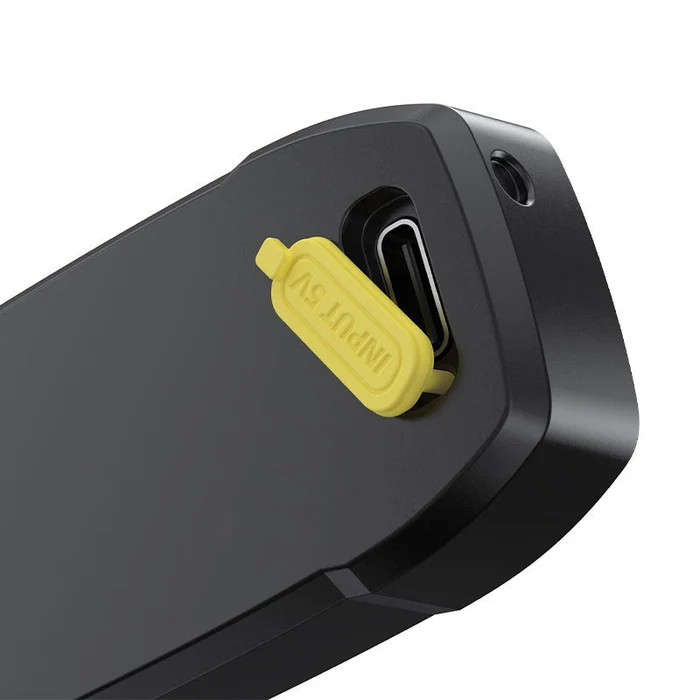 LOBOO Lampka sportowa z paskiem na głowę, wodoodporna IP66, czujnik ruchu