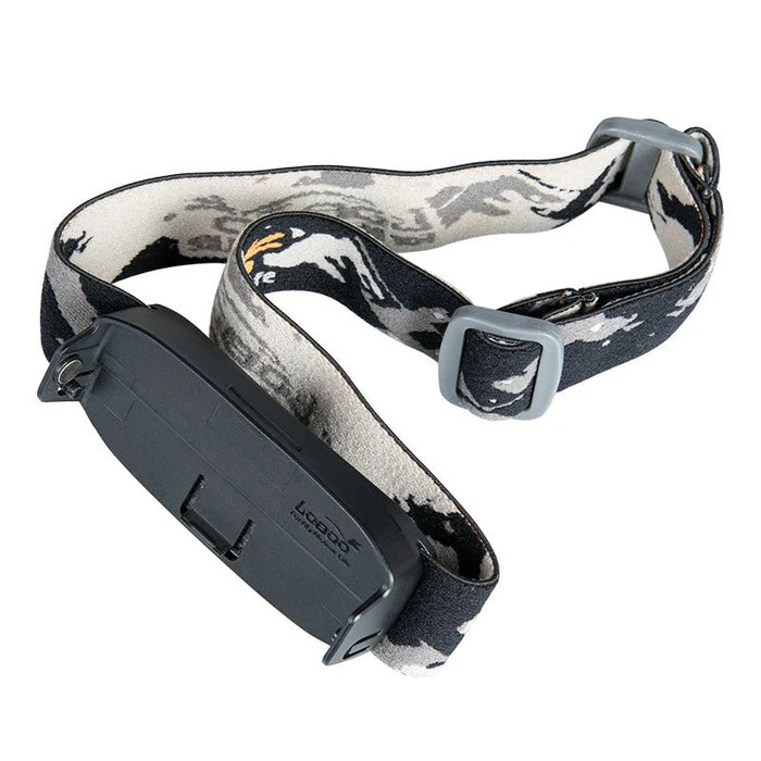 LOBOO Lampka sportowa z uchwytem na bagaż TIBET, wodoodporna IP66, czujnik ruchu