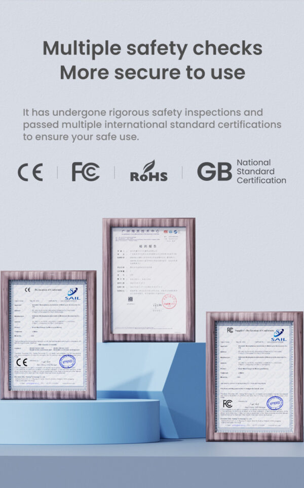 LOBOO Inteligenta Mini ładowarka do akumulatorów 12V (kwasowe, żelowe, litowe), USB