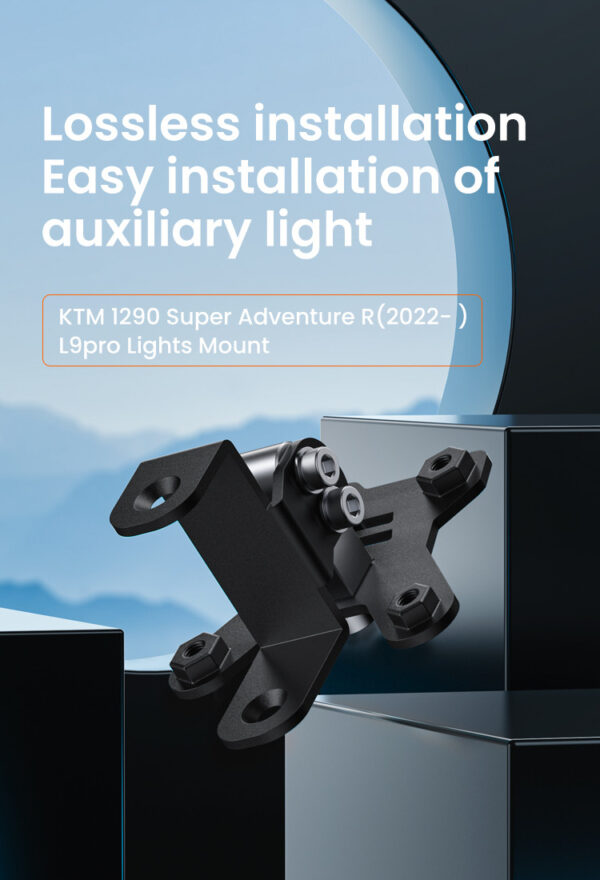 LOBOO Mocowanie świateł do KTM 1290 Super Adventure R (2022-), stal nierdzewna