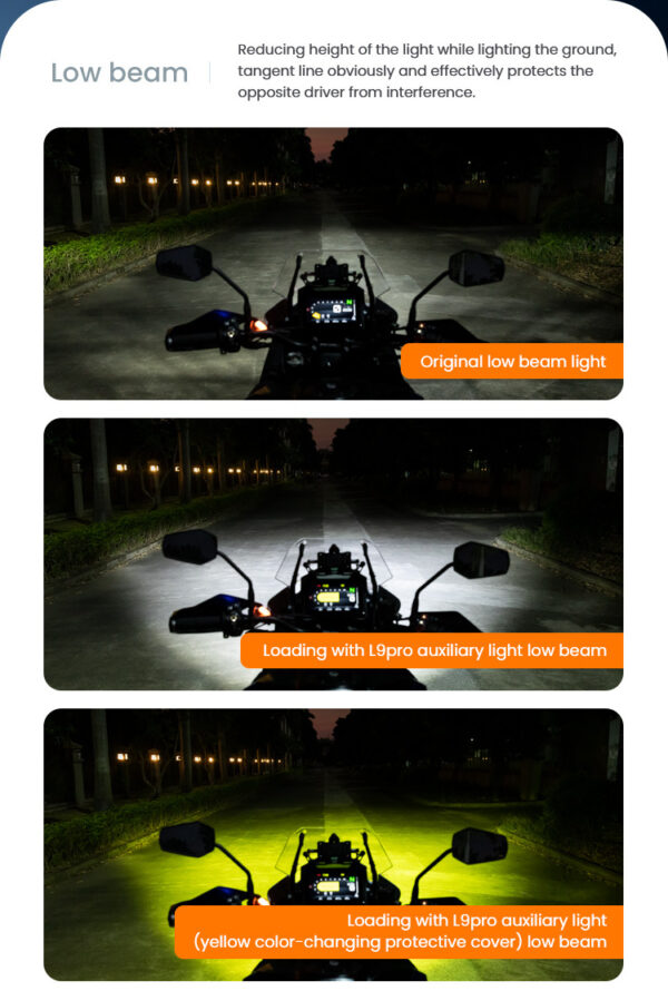 LOBOO Mocowanie świateł do KTM 1290 Super Adventure R (2022-), stal nierdzewna