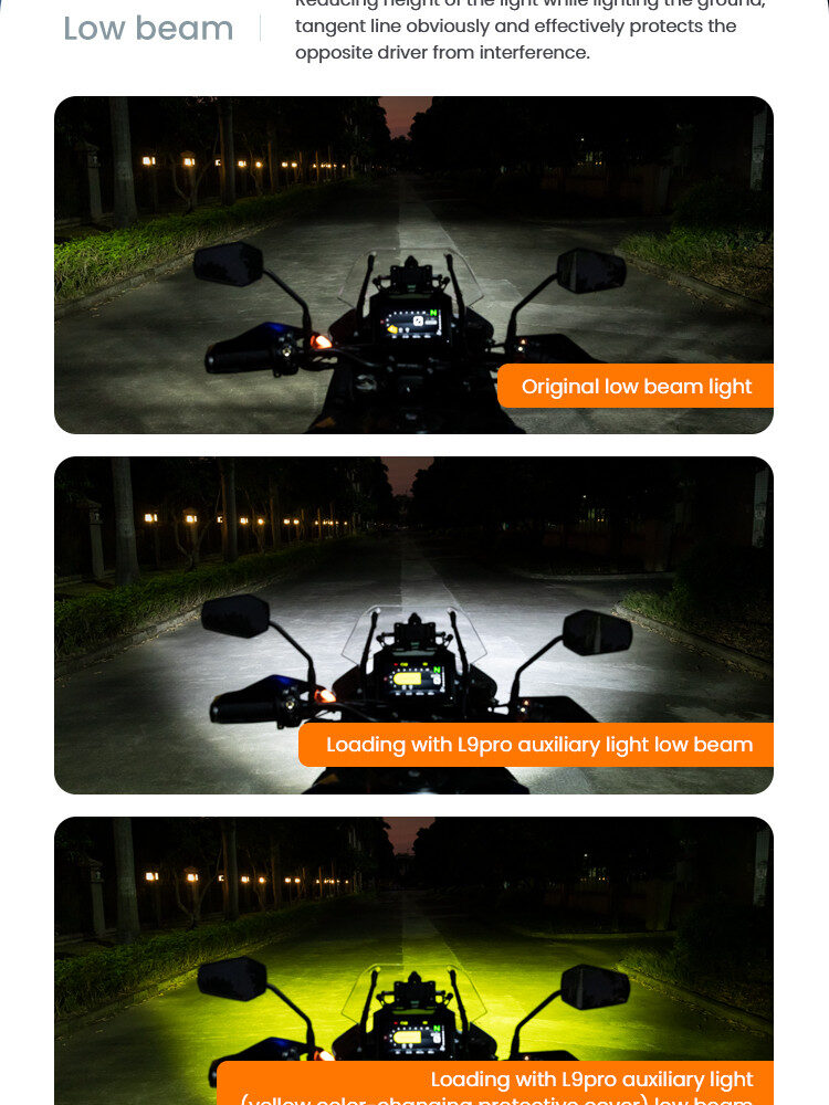 LOBOO Mocowanie świateł do KTM 1290 Super Adventure R (2022-), stal nierdzewna