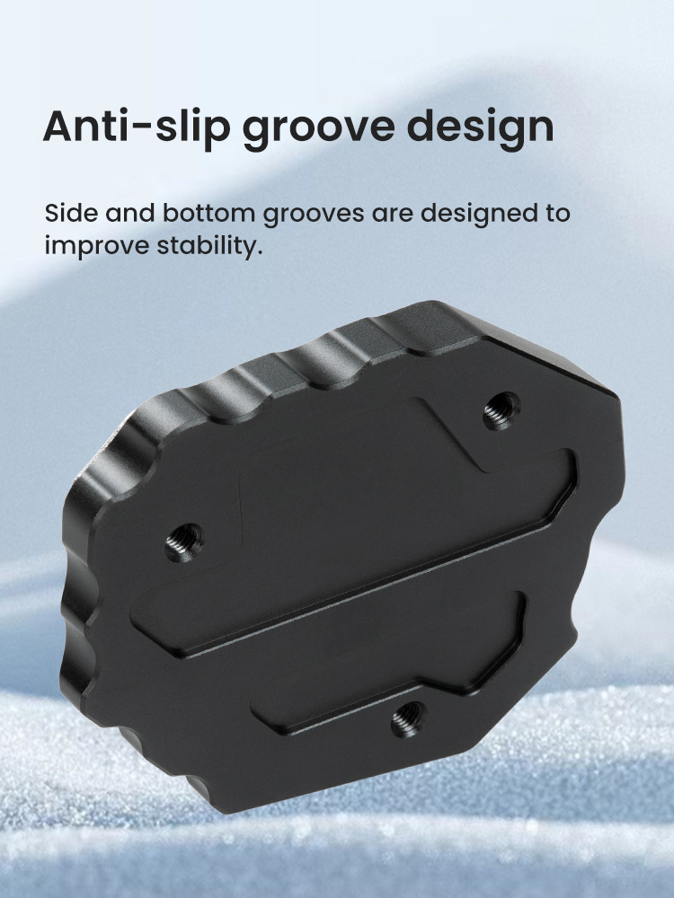 LOBOO Nakładka na stopkę boczną, aluminiowa do BMW F750GS