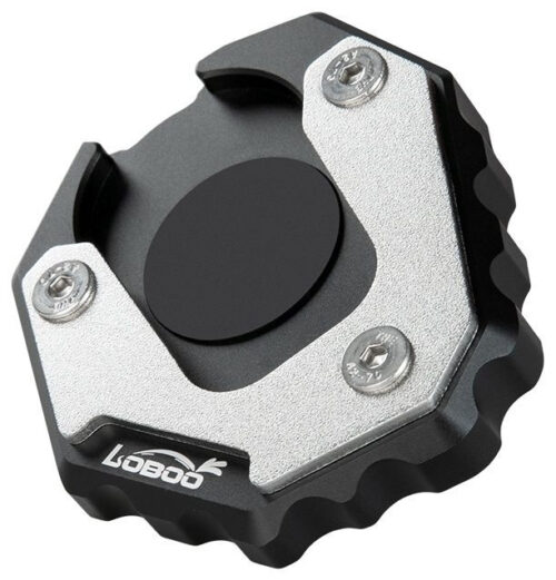 LOBOO Nakładka na stopkę boczną, aluminiowa do BMW F850GS (2023-), BMW F850GS ADV (2019-)