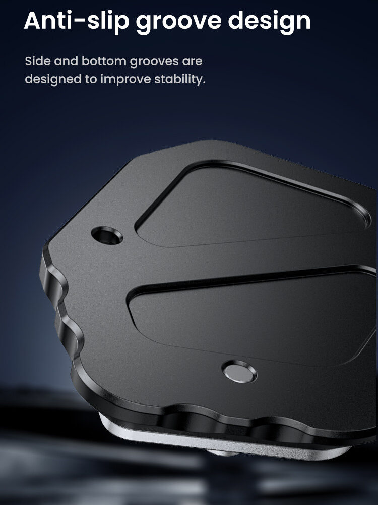 LOBOO Nakładka na stopkę boczną, aluminiowa do BMW F900GS (2024-)