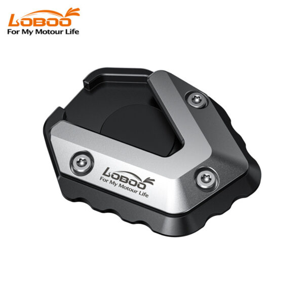 LOBOO Nakładka na stopkę boczną, aluminiowa do BMW F900GS (2024-)