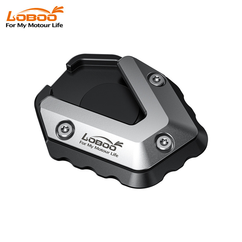 LOBOO Nakładka na stopkę boczną, aluminiowa do BMW F900GS (2024-)