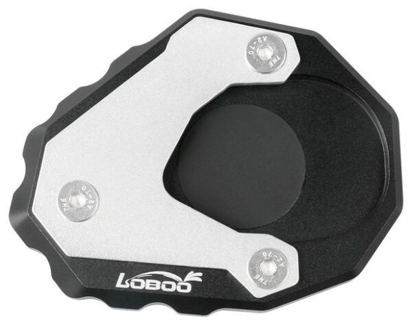 LOBOO Nakładka na stopkę boczną, aluminiowa do BMW R1200/1250GS