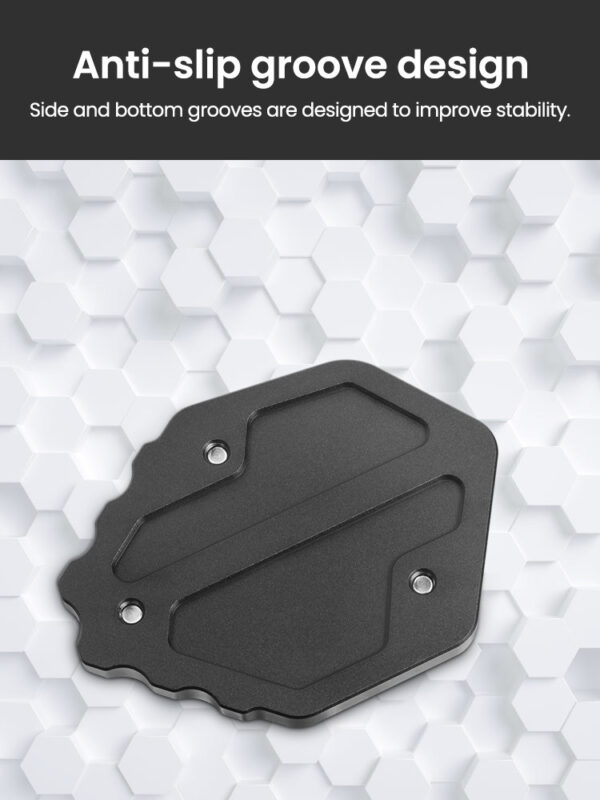 LOBOO Nakładka na stopkę boczną, aluminiowa do BMW R1200/1250GS ADV