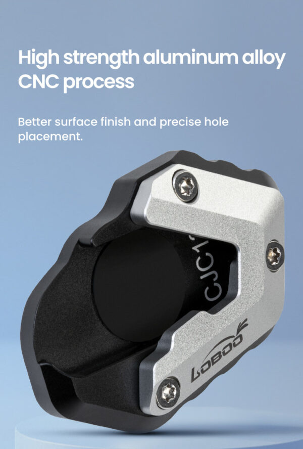 LOBOO Nakładka na stopkę boczną, aluminiowa do BMW R1300GS