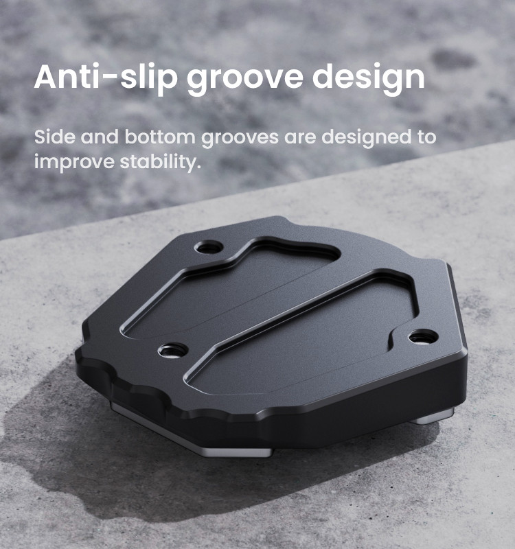 LOBOO Nakładka poszerzajaca na stopkę boczną, aluminiowa do BMW S1000XR (2021) (10.3.03062.001.11)