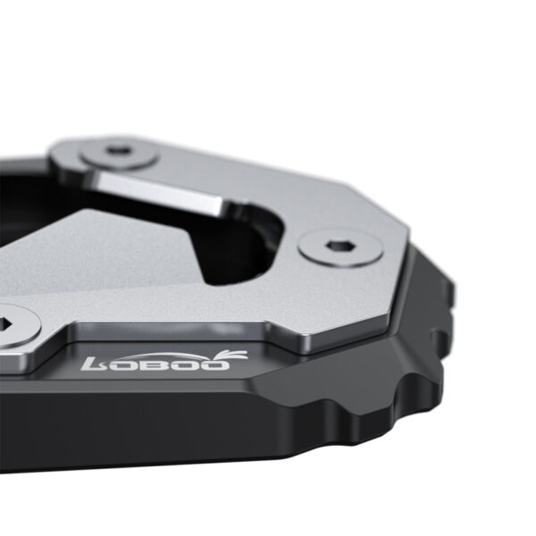 LOBOO Nakładka poszerzajaca na stopkę boczną, aluminiowa do BMW S1000XR (2021) (10.3.03062.001.11)