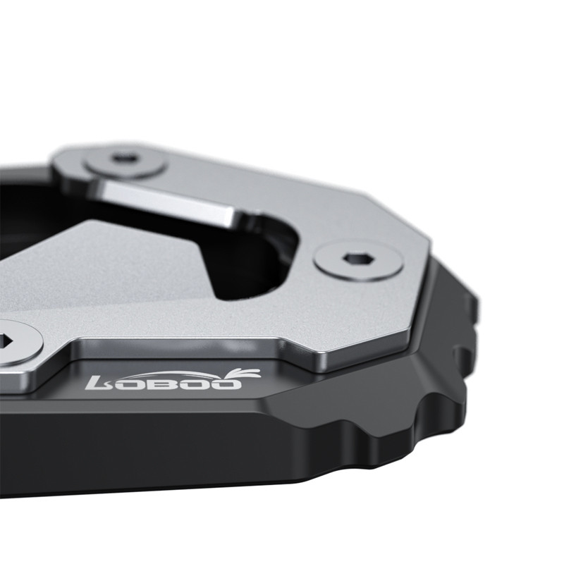 LOBOO Nakładka poszerzajaca na stopkę boczną, aluminiowa do BMW S1000XR (2021) (10.3.03062.001.11)
