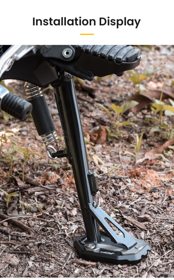 LOBOO Nakładka na stopkę boczną, aluminiowa do HONDA CRF1100 ALL/CRF1100DL2L(ADV)