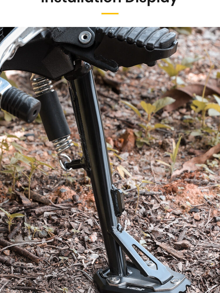 LOBOO Nakładka na stopkę boczną, aluminiowa do HONDA CRF1100 ALL/CRF1100DL2L(ADV)