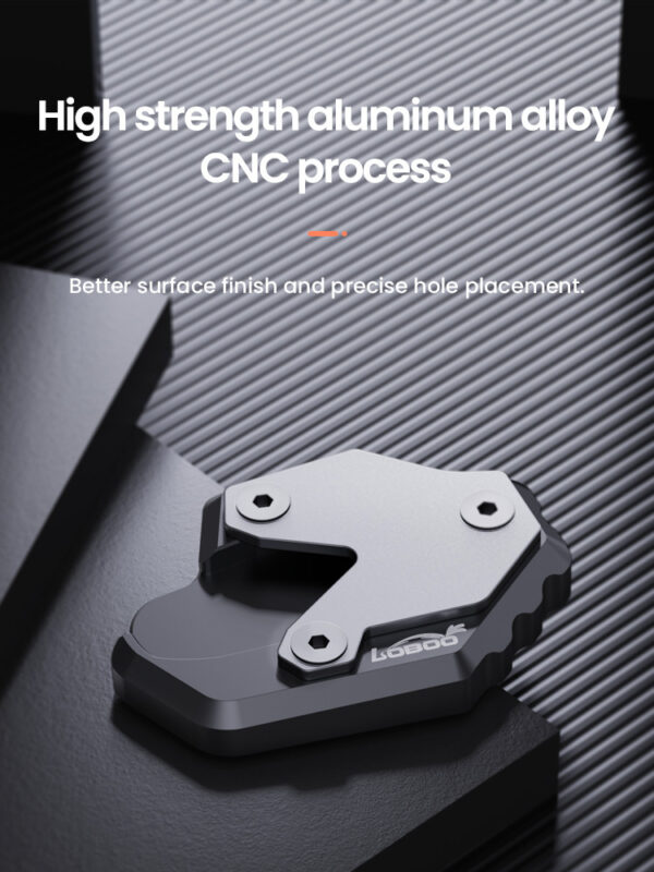 LOBOO Nakładka na stopkę boczną, aluminiowa do HONDA FORZA350