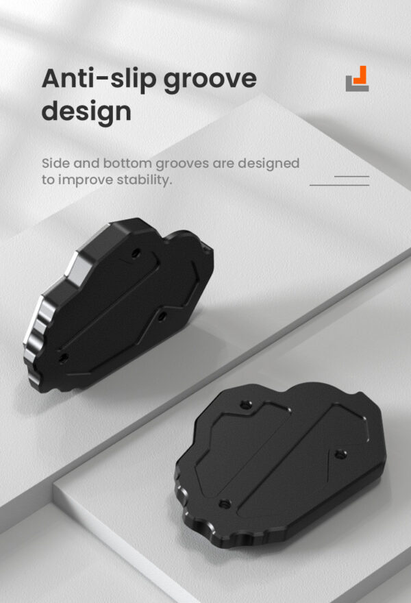 LOBOO Nakładka na stopkę boczną, aluminiowa do HONDA GL1800