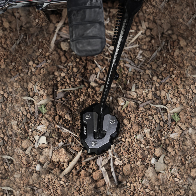 LOBOO Nakładka na stopkę boczną, aluminiowa do HONDA GL1800