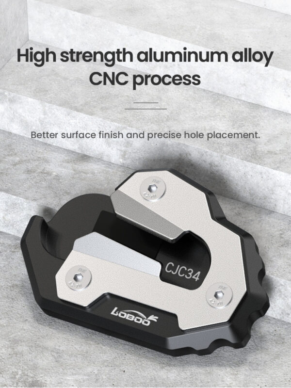 LOBOO Nakładka na stopkę boczną, aluminiowa do HONDA GL1800