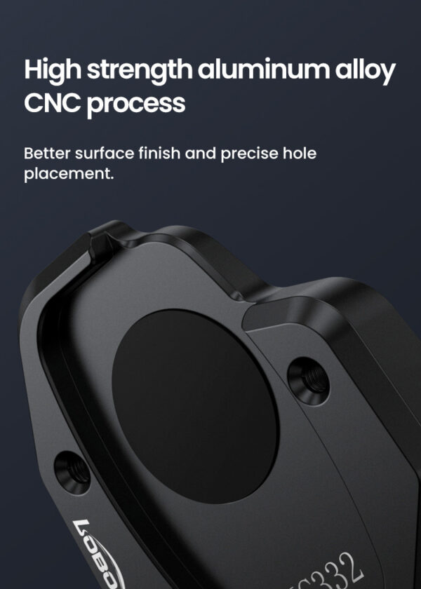 LOBOO Nakładka na stopkę boczną, aluminiowa do HONDA X-ADV750 (2021-)