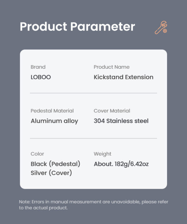 LOBOO Nakładka na stopkę boczną, aluminiowa do HONDA X-ADV750 (2021-)
