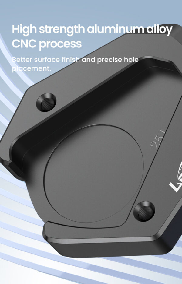 LOBOO Nakładka na stopkę boczną, aluminiowa do KTM1290 Super Adventure S (2022-)