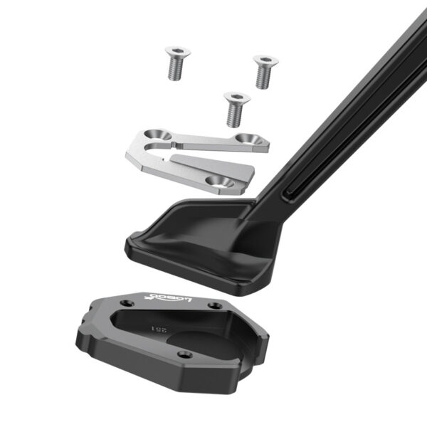 LOBOO Nakładka na stopkę boczną, aluminiowa do KTM1290 Super Adventure S (2022-)