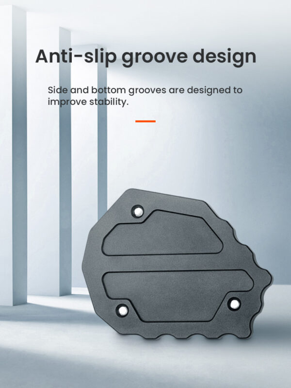 LOBOO Nakładka na stopkę boczną, aluminiowa do KTM690, KTM790 Adventure, KTM790 Adventure R, KTM890 Adventure R, KTM1050, KTM119