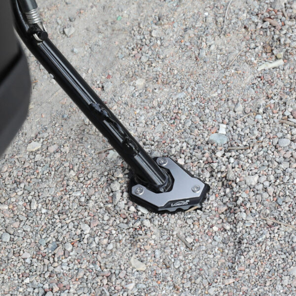 LOBOO Nakładka na stopkę boczną, aluminiowa do KTM690, KTM790 Adventure, KTM790 Adventure R, KTM890 Adventure R, KTM1050, KTM119