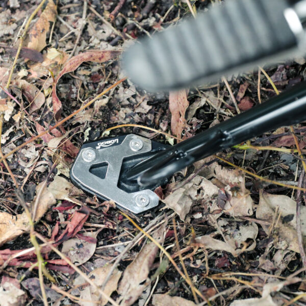 LOBOO Nakładka poszerzajaca na stopkę boczną, aluminiowa do SUZUKI DL650