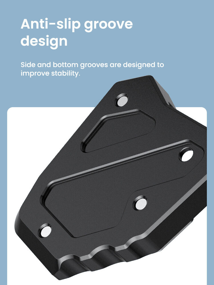 LOBOO Nakładka poszerzajaca na stopkę boczną, aluminiowa do SUZUKI DL650