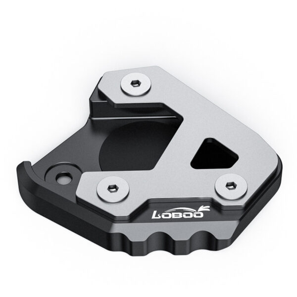 loboo-nakladka-na-stopke-boczna-do-suzuki-dl650 LOBOO Nakładka poszerzajaca na stopkę boczną, aluminiowa do SUZUKI DL650