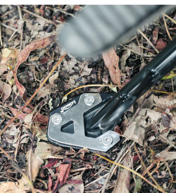 LOBOO Nakładka poszerzajaca na stopkę boczną, aluminiowa do SUZUKI DL650
