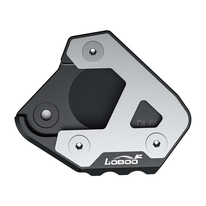 loboo-nakladka-na-stopke-boczna-do-suzuki-dl650 LOBOO Nakładka poszerzajaca na stopkę boczną, aluminiowa do SUZUKI DL650