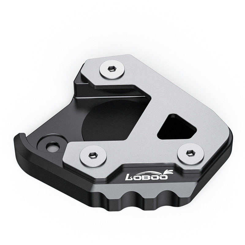 LOBOO Nakładka poszerzajaca na stopkę boczną, aluminiowa do SUZUKI DL650