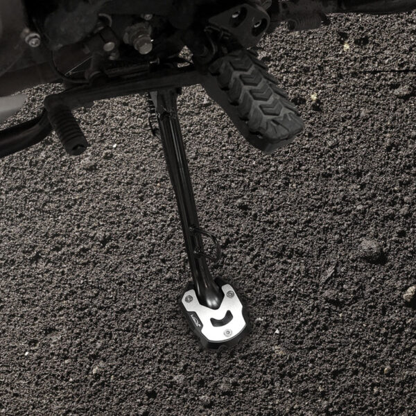 LOBOO Nakładka na stopkę boczną, aluminiowa do SUZUKI V-Strom 1050/XT, V-Strom 1000/XT, SUZUKI GSX-S 1000F, SUZUKI GSX-S 750, SU