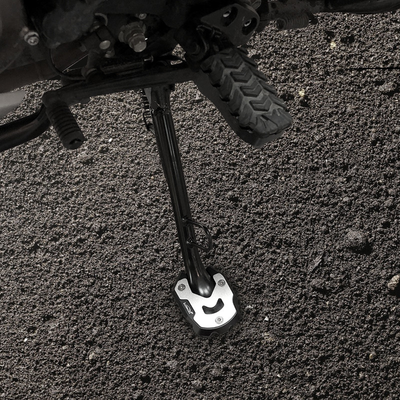 LOBOO Nakładka na stopkę boczną, aluminiowa do SUZUKI V-Strom 1050/XT, V-Strom 1000/XT, SUZUKI GSX-S 1000F, SUZUKI GSX-S 750, SU